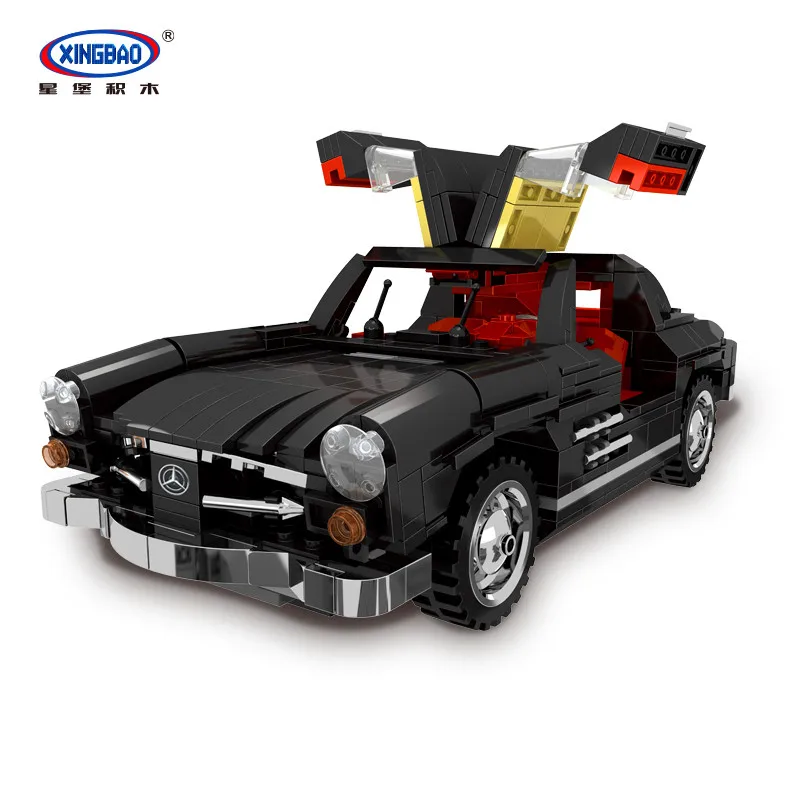 kf HTB1uBA0a.zrK1RjSspmq6AOdFXaB In Stock XingBao 03010 825Pcs Creative MOC Car Series The Photpong Car Set Building Blocks Bricks - XINGBAO Blocks